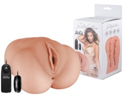 Реалистичный мастурбатор-вагина с вибрацией Satisfaction My Love