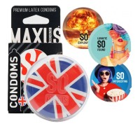 Презервативы в пластиковом кейсе Maxus №3 Air Sensitive ультратонкие