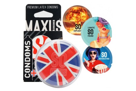 Презервативы в пластиковом кейсе Maxus №3 Air Sensitive ультратонкие