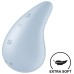 Клиторальный вибростимулятор Satisfyer Dew Drop голубой - фото 1