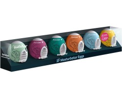 Набор яиц-мастурбаторов Satisfyer Masturbator Eggs Set 6 шт 