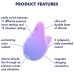 Вакуумно-волновой стимулятор с вибрацией Satisfyer Mermaid Vibes лилово-розовый - фото 4