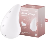 Клиторальный вибростимулятор Satisfyer Dew Drop белый