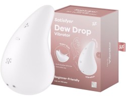 Клиторальный вибростимулятор Satisfyer Dew Drop белый