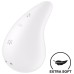 Клиторальный вибростимулятор Satisfyer Dew Drop белый - фото 1