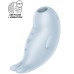 Вакуумно-волновой стимулятор клитора с вибрацией Satisfyer Seal You Soon голубой - фото