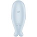 Вакуумно-волновой стимулятор клитора с вибрацией Satisfyer Seal You Soon голубой - фото 3