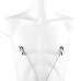 Металлическое эрекционное кольцо с зажимами на соски Satisfyer Nippelklemmen Mit Penisring - фото 2