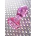 Стеклянная анальная втулка Sexus Glass роза 12,6 см - фото 5