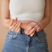 Реалистичный фаллоимитатор на присоске Strap-On-Me с подвижной кожей XXL телесный 20 см - фото 3