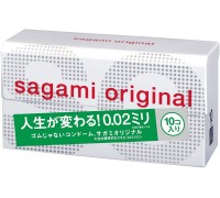 Полиуретановые презервативы Sagami Original 0,02 10 шт