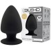 Анальная втулка с эффектом памяти SilexD Premium Silicone Plug XS черная - фото