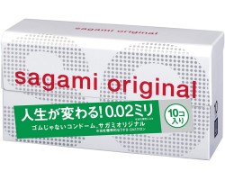 Полиуретановые презервативы Sagami Original 0,02 10 шт