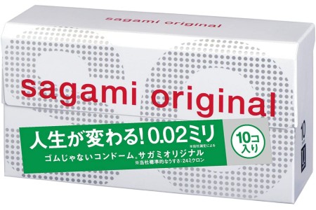 Полиуретановые презервативы Sagami Original 0,02 10 шт