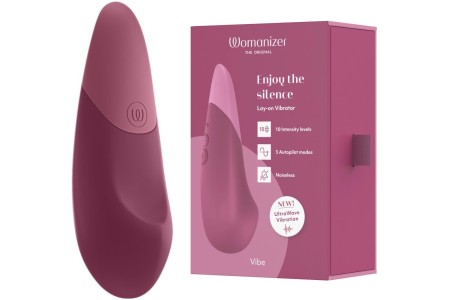 Клиторальный вибратор Womanizer Vibe темно-розовый