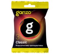 Презервативы Классические Ganzo Classic 3 шт