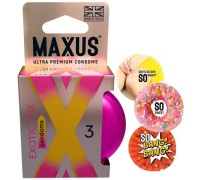 Презервативы ароматизированные Maxus Exotic Mix X-Edition №3