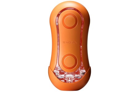 Футуристичный мастурбатор Tenga Flip ORB Sunset оранжевый