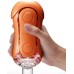 Футуристичный мастурбатор Tenga Flip ORB Sunset оранжевый - фото 1