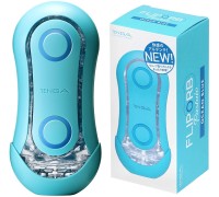 Футуристичный мастурбатор Tenga Flip ORB Ocean голубой