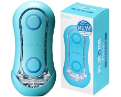Футуристичный мастурбатор Tenga Flip ORB Ocean голубой