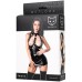 Платье с обнаженной грудью и цепями Glossy Trisha из материала Wetlook L - фото 4