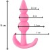 Анальная втулка Pink Plug 9 см - фото 1