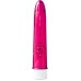 Вибратор лиловый со стразами Cristal 6x Vibe Rose 18 см - фото 1