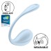 Мощный смарт-вибростимулятор Satisfyer Smooth Petal голубой - фото 1