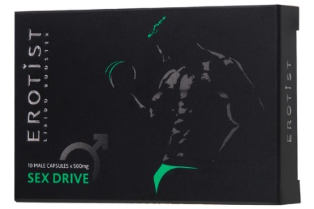 Мужские капсулы для повышения либидо Erotist Sex Drive 10 капсул