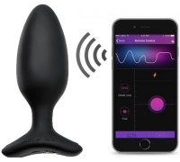 Анальная смарт-пробка Lovense Hush М диаметр 4,4 см