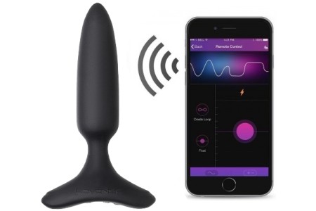 Анальная смарт-пробка Lovense Hush XS диаметр 2,5 см