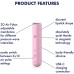 Вакуумно-волновой мини-стимулятор клитора с вибрацией помада Satisfyer First Kiss - фото 5