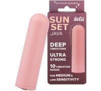 Перезаряжаемая вибропуля Java Sunset Pink