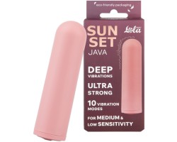 Перезаряжаемая вибропуля Java Sunset Pink