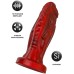 Искушающий фантазийный вибратор из жидкого силикона Black and Red by Toyfa Monster Saur 20 см - фото 1