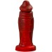 Искушающий фантазийный вибратор из жидкого силикона Black and Red by Toyfa Monster Saur 20 см - фото 3