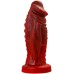 Искушающий фантазийный вибратор из жидкого силикона Black and Red by Toyfa Monster Saur 20 см - фото 4