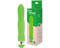 Многофункциональный вибратор Sexy Friend салатовый
