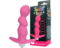 Анальная втулка вибрацией Sweet Toys