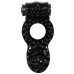 Тянущееся виброкольцо для эрекции Rings Ringer Black - фото 1