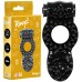 Тянущееся виброкольцо для эрекции Rings Ringer Black - фото