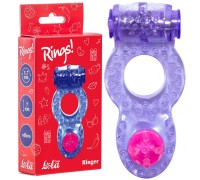 Тянущееся виброкольцо для эрекции Rings Ringer Purple