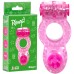 Тянущееся виброкольцо для эрекции Rings Ringer Pink - фото