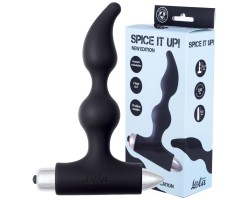 Анальная пробка с вибрацией Spice It Up New Edition Elation черная