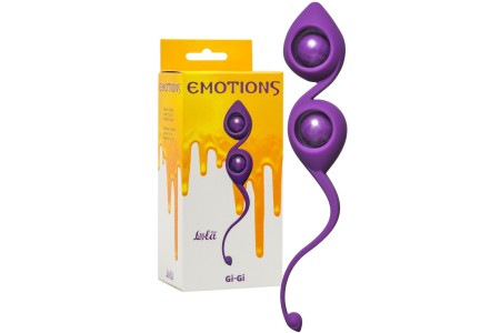 Вагинальные шарики Emotions Gi-Gi Purple