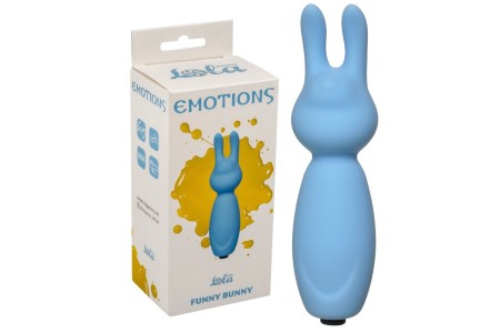 Мини-вибратор Emotions Funny Bunny Blue