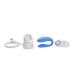 DEMO We-Vibe Match Вибромассажер голубой для пар с дистанционным пультом - фото 4