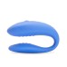DEMO We-Vibe Match Вибромассажер голубой для пар с дистанционным пультом - фото 1