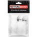 Зажимы на соски с белыми помпонами Notabu - фото 3